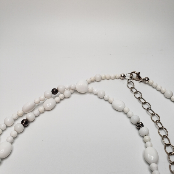 Carolyn Pollack Sterling Gardenia 32" Necklace  - Picture 6 of 14